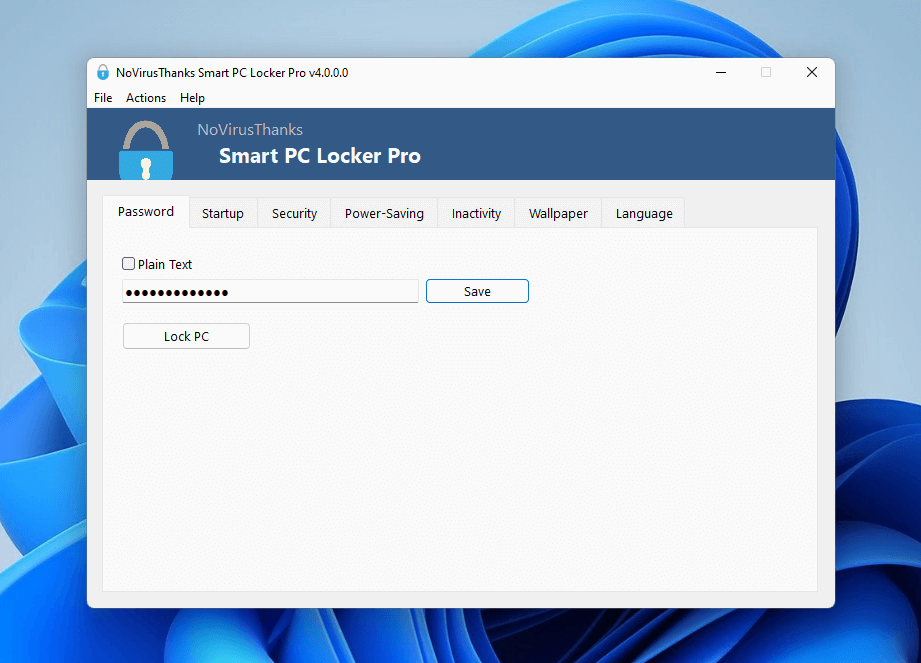 Smart PC Locker Pro Windows 11 download